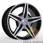 Диск Replica BKR 165 MtBP (Matt Black Polished) Replica